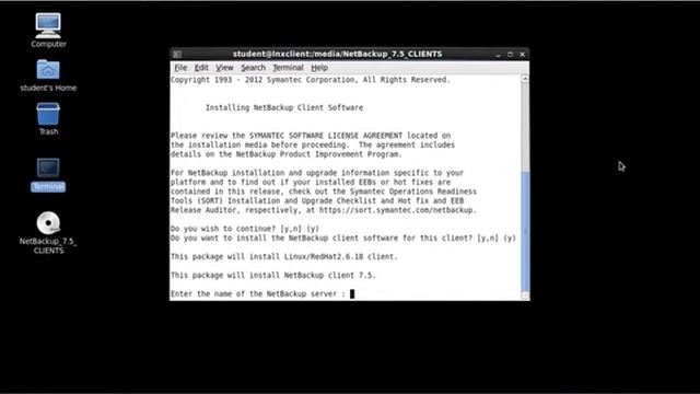 Net Backup 7 5 Client Installation On Linux Information Technology смотреть онлайн