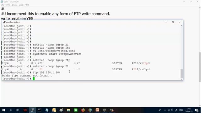 ติดตั้งและปรับจูน FTP Server ( VSFTPD ) บน CentOS 7 โดย Mr.Jodoi смотреть онлайн
