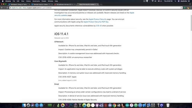 NEW iOS 11.4 JAILBREAK SANDBOX ESCAPE RELEASED (How it affects you) смотреть онлайн