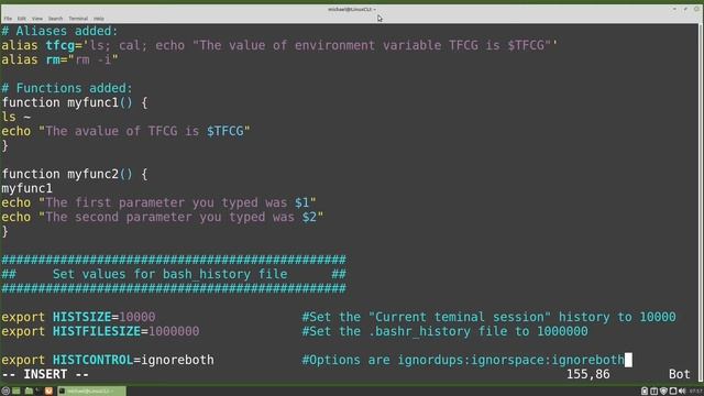 Linux Command Line (76) history pt2 смотреть онлайн