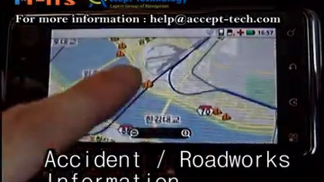 M-iTS Android TPEG Application Demo смотреть онлайн