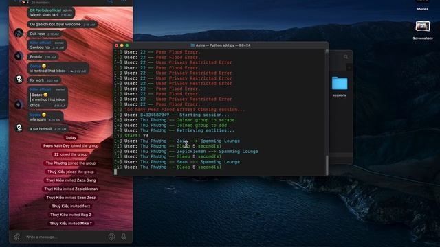Telegram Member Adder Script🔥(Mobile+Computer) No #API needed, Unlimited number USE смотреть онлайн