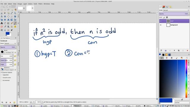 Rachel's Discrete Math Course - Proof by Contradiction (Lecture 10) - old version смотреть онлайн