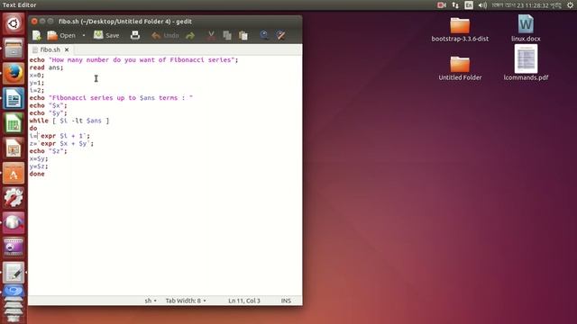 Linux Shell Programing (Fibonacci series) Bangla смотреть онлайн
