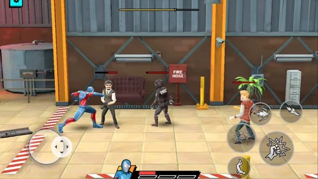 Iron Hero: Superhero Fighting 🎮 Gameplay - Walkthrough смотреть онлайн