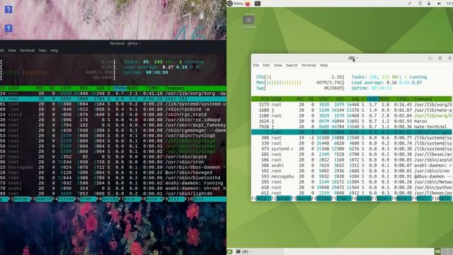 MX Linux 21 (XFCE) vs Ubuntu Mate 22.04: On RAM Usage смотреть онлайн