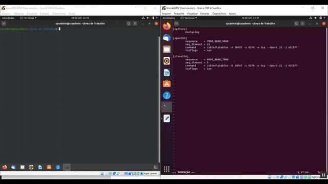 Hardenização de conexões SSH com o Knockd (Port Knocking) смотреть онлайн