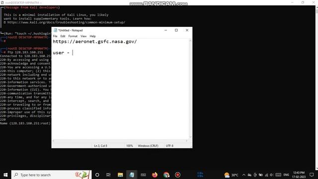 FTP Anonymous Login | NASA | Bug Bounty POC смотреть онлайн