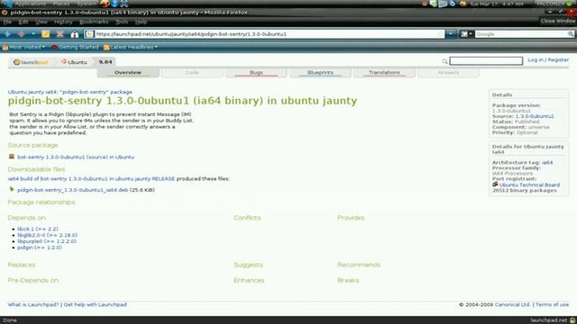 Pidgin Instant Messenger Tips & Bot Sentry -Linux Ubuntu- смотреть онлайн