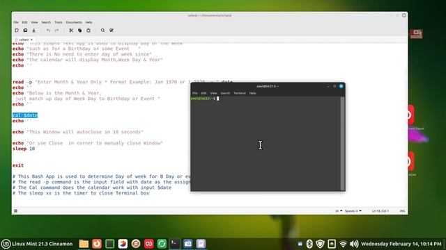 Linux Mint 21.3 - Cinnamon - Fun with Bash Apps смотреть онлайн