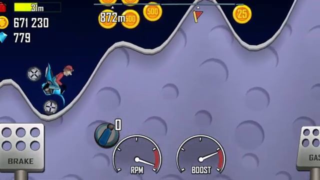 Hill Climb Racing - Gameplay Walkthrough Part 3 - Jeep (iOS, Android) Motorcycle Wala Game New Bike смотреть онлайн
