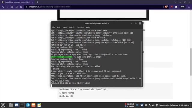 How To Install Snapd In Linux Mint | 2023 | Install Snap смотреть онлайн
