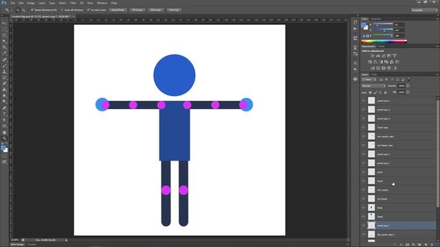 Prepare your Photoshop files for rigged animation смотреть онлайн
