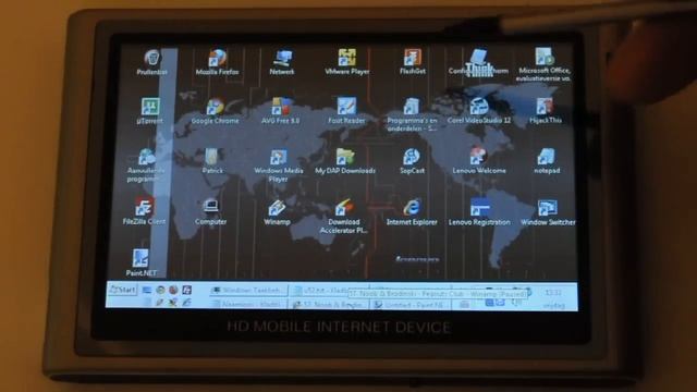 SmartQ V5 - Vista using Remote Desktop on Linux смотреть онлайн