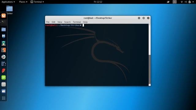 Kali Linux Striker смотреть онлайн