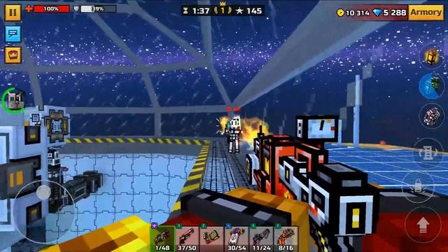 Pixel Gun 3D - Gameplay Walkthrough Part 266 - New Map on New Update 17.4 смотреть онлайн
