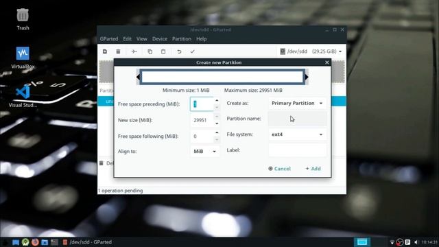 Format Flashdisk di Linux dengan GParted смотреть онлайн