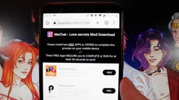 Mechat Mod iOS and Android APK - Unlimited Gems in Mechat Love Secrets 2023