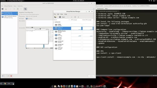 Central LDAP and Kerberos Server on RHEL7 - second part смотреть онлайн