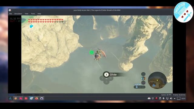 Zelda Breath of the wild l Yuzu 30 FPS Linux Optimizado. смотреть онлайн