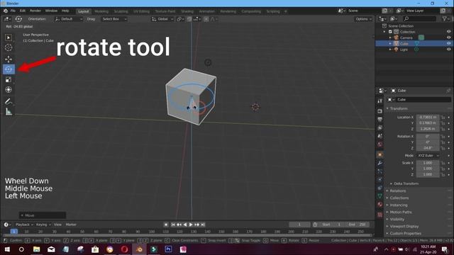 Blender 2.8 complete beginner's guide || part-1 || Tools introduction. смотреть онлайн