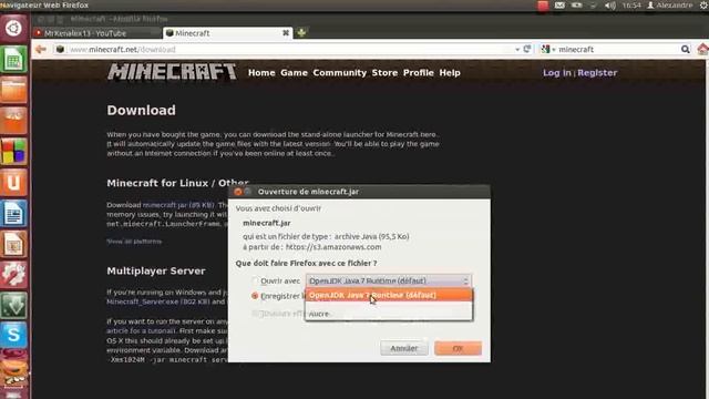 [TUTO] Comment installer minecraft sous Linux (Ubuntu) ? [FR] смотреть онлайн