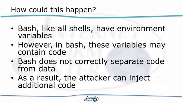“Shellshock” bash code injection vulnerability смотреть онлайн