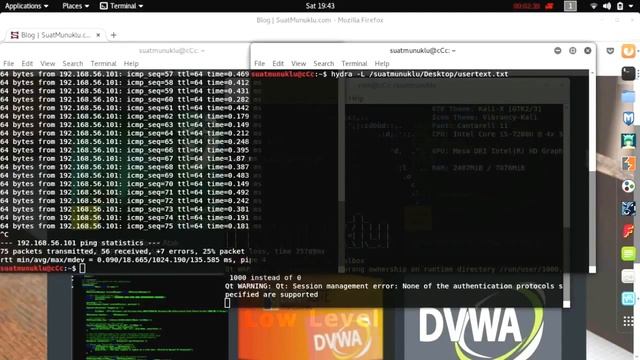 Web Güvenliği ve Zafiyet Testleri - Ders 2.1 Hydra ile Brute Force Atak (SSH,FTP,İMAP,POP3) смотреть онлайн