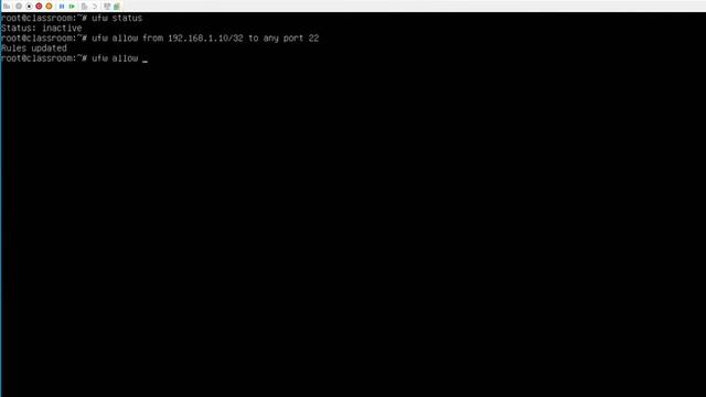 Configuring the Ubuntu Firewall смотреть онлайн