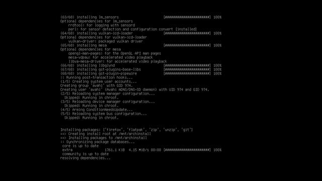 Archinstall - Installing arch linux (no audio) смотреть онлайн