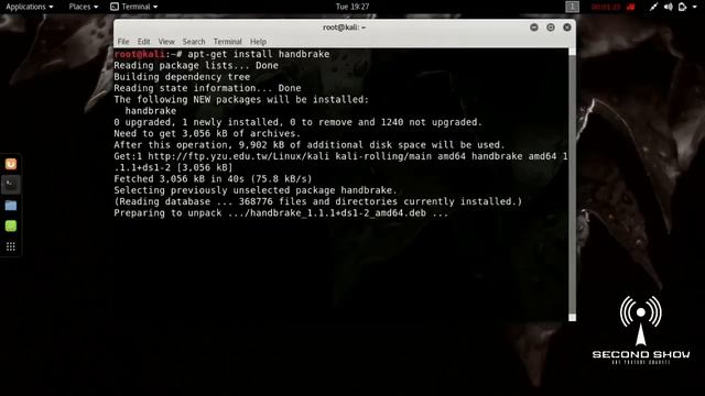 Kali Linux - Best VIdeo Convetor | Handbrake смотреть онлайн
