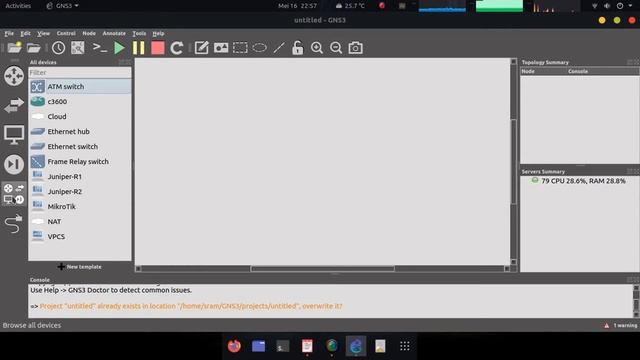 GNS3 & virtualbox network simulator ubuntu 20.04 смотреть онлайн