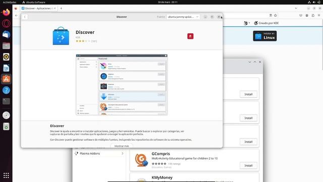 COMO DESCARGAR DISCOVER EN UBUNTU PARA INSTALAR FLATPAK смотреть онлайн