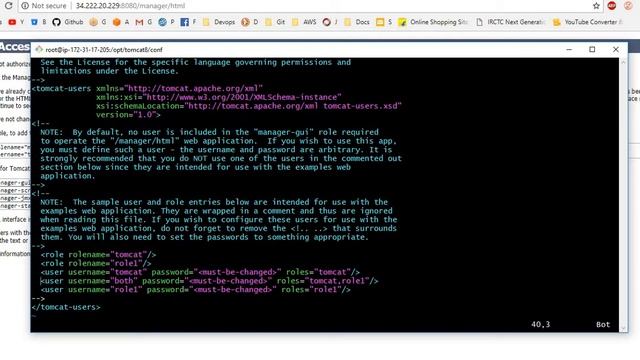 How To Enable Tomcat Manager Application And How To Add Users To Tomcat