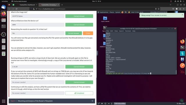 Dumping Router Firmware Tryhackme смотреть онлайн