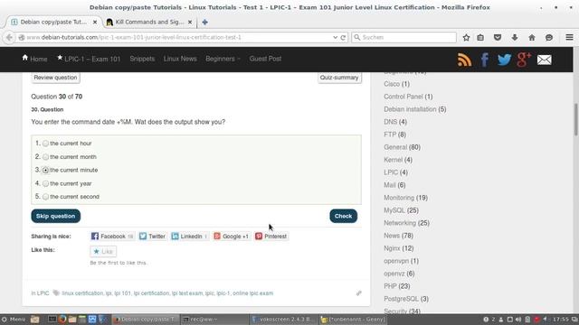 Lets Learn 008 Deutsch LPIC LPI 101 debian tutorials com смотреть онлайн