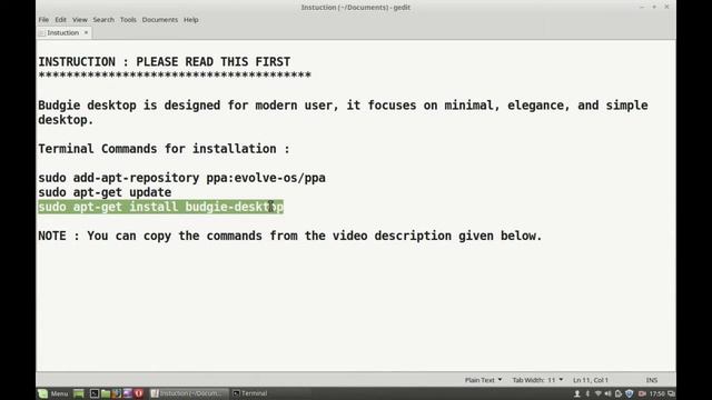 How to install Budgie desktop environment in Linux Mint / Ubuntu смотреть онлайн
