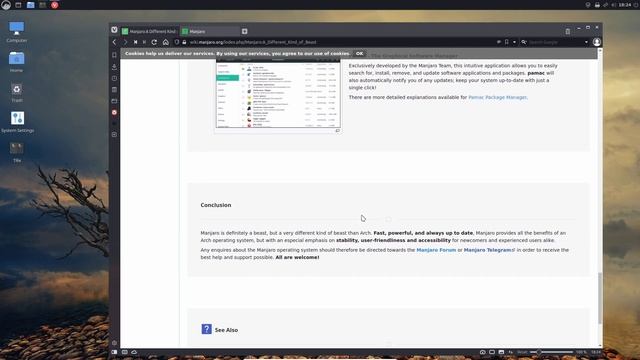 Is Manjaro Arch Linux смотреть онлайн