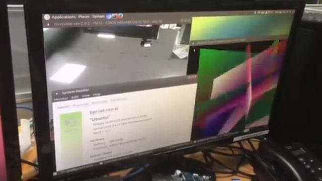 BPI M2 Zero runs camera and glmark2 and SPI OLED смотреть онлайн
