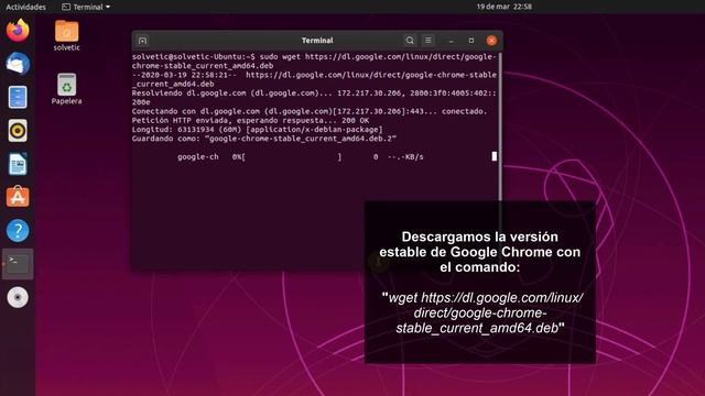Cómo instalar CHROME en UBUNTU 20.04 смотреть онлайн
