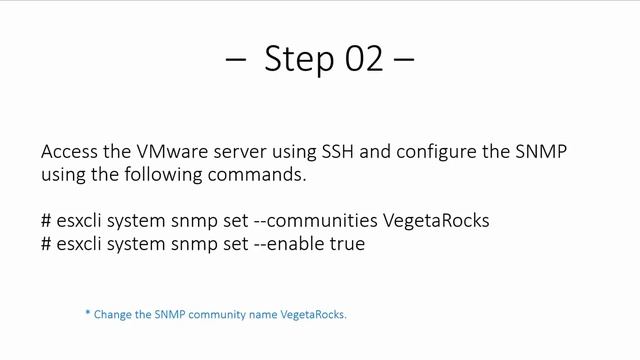 Vmware ESXi 6 - SNMP Configuration смотреть онлайн