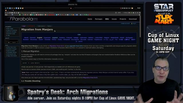 Spatry's Desk: Arch Linux Migrations смотреть онлайн