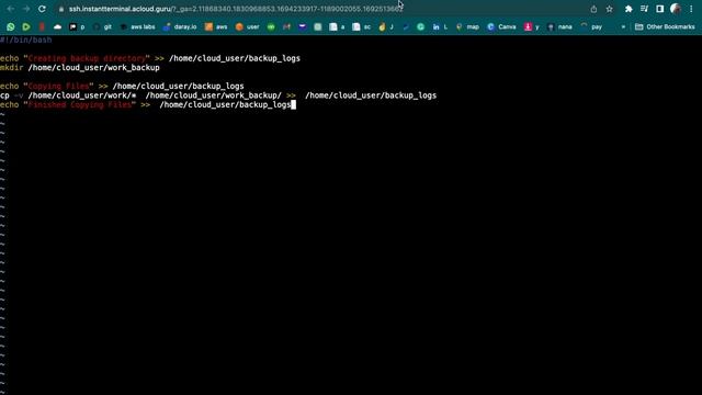 Writing a backup Script with bash смотреть онлайн