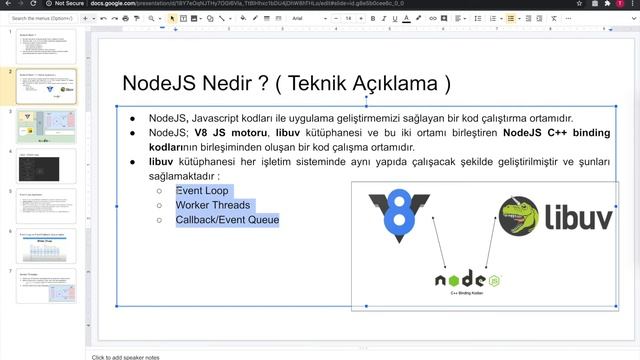NodeJS Tanıtım, Alt Yapısı ( Bölüm 1 ) смотреть онлайн