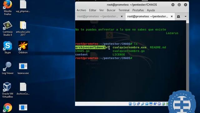 CHAOS LINUX ( www. lazarus. com. ve) смотреть онлайн