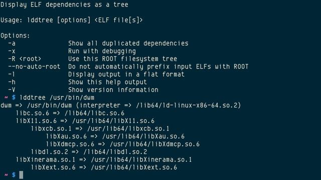 ldd and lddtree смотреть онлайн