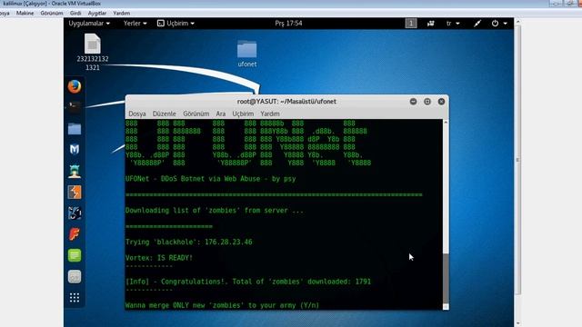 Linux DDoS Saldırısı UFONET смотреть онлайн