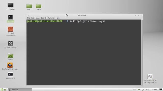 Uninstall a program in Linux Mint 13 смотреть онлайн