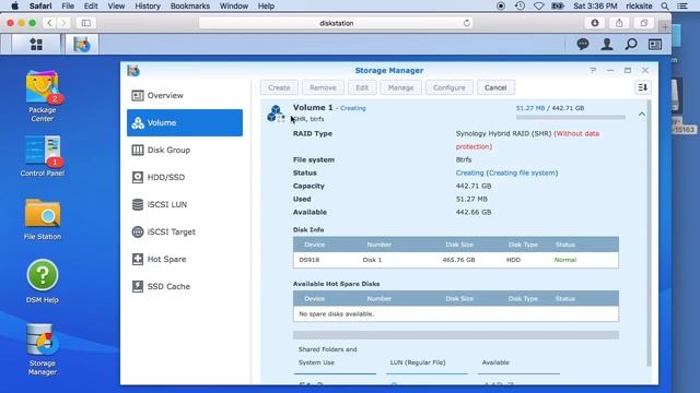 Synology DS918+ 4 bay NAS Initial Setup смотреть онлайн