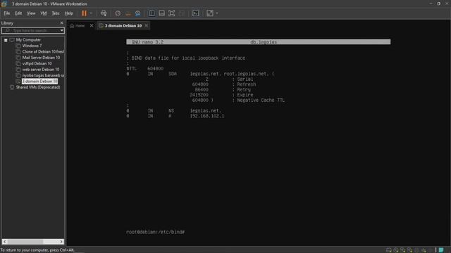 Cara Membuat 3 domain utama di debian 10 VMware (Multi Domain) смотреть онлайн